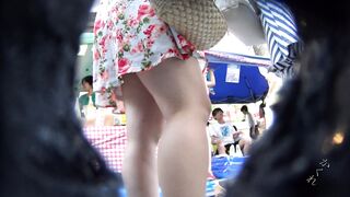パンチラ小人目線 pa to407 電車編 voyeur jp