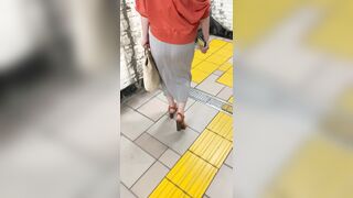 熟女の透けエロ尻シリーズ tバックがこれほどエロく映る熟女の完璧なエロ尻 ムッチリデカ尻の淫乱肉尻 337 voyeur jp