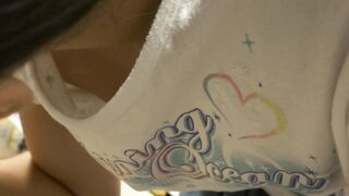 若手胸元調査隊vol 73 voyeur jp