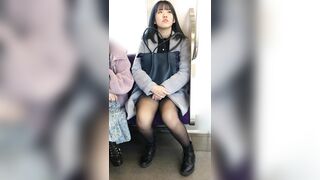 黒スト越し白p見せてくれたjd なんか イジってる voyeur jp