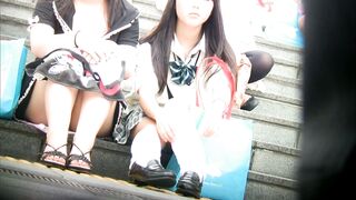 ライブ待ちの絶景jk voyeur jp