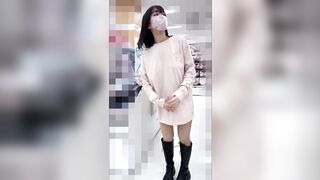 【おまけ付き4K超高画質】国宝級!!激カワショップ定員13 ムッチリ爆乳と爆デカ尻と剛毛 全てがドスケベでシコリティMAXボディ voyeur jp