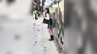 撮影バレ jk困惑からのにやけ顔 voyeur jp