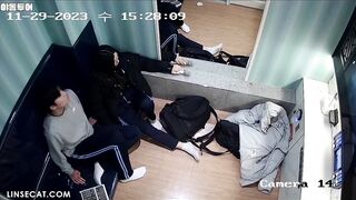 2023년 한국노래방 IP카메라 해킹당했다. 안경미인의 요구는 남자친구가 가슴은 만져도 질은 만질 수 없다는 것이다 korean porn vip ipcam