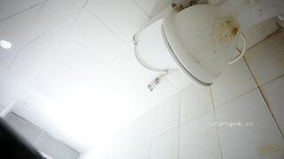 【トイレの写真】トイレの前にある公衆トイレの便座のオリジナル写真 toilet (1)