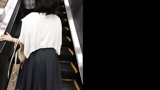 上品なお嬢様 奥様のｔバック編 逆さの現場撮りno 302 voyeur jp 01