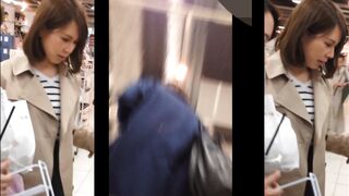 この女の逆さ撮りで暴発しちゃいました047 voyeur jp