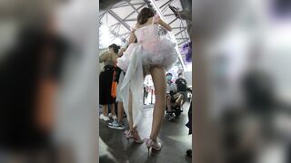 2020年チャイナジョイ展示会シリーズ全集パート2（13V）[4KウルトラHD無修正オリジナルファイル] upskirt 4