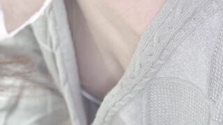 透き通る超絶美乳 激かわサンタさん リース スノードーム体験でご褒美連発 voyeur jp