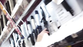 制服k ネコ タヌキ系の制服kの青サテン ぶっこみライティングパンチラ 6 voyeur jp