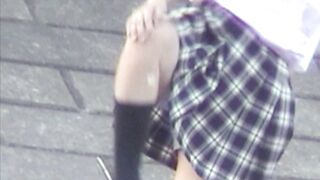 海辺の風景４７ パンツの景色１９ 制服いろいろ② やりたい放題 スカートいらなくね voyeur jp