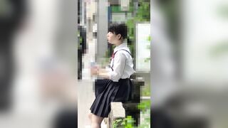 【独自入手】ストーカー痴かん／純情無垢J○を玄関先で生挿入／ストーキング7日間 voyeur jp