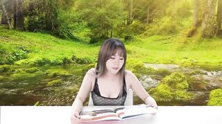 진동기끼고 헐떡이며 책 읽어주는 수연 korean porn vip