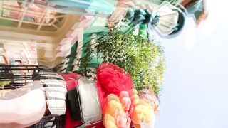 28 夢の国 声かけ２連発 無邪気なjkちゃんたちのスカートの中を覗き見 voyeur jp