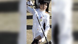 コスプレ2018冬エロいガーターストッキング黒髪ロングヘア 動画 イベント編 4109 voyeur jp