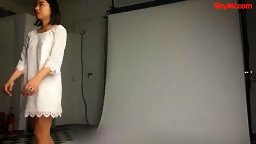 Singaporean model Color nude video shoot Part 9