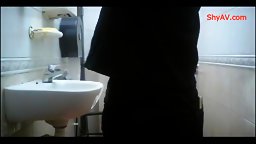 Cute singapore student toilet hidden cam