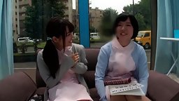 MMGH-029 Miyu (18) & Aki (18) Magic Mirror Number Foursome with 2 Girls