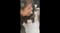 Chinese Femdom two Mistress Training Slave with Boots 长靴调教