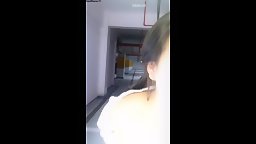 Chinese WebCamgirl dare to get Naked, Flashing & Dildo Riding at Parking Lot