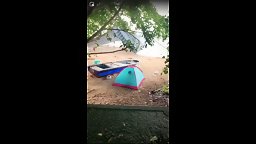 香港情侶沙灘搭帳篷扑野被拍擺上網