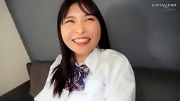 素人の動画-345SIMM-738 うみ(18)_制服がはち切れそうなJカップJ●【一限目】デカパイをブルンブルン震わせる連続痙攣